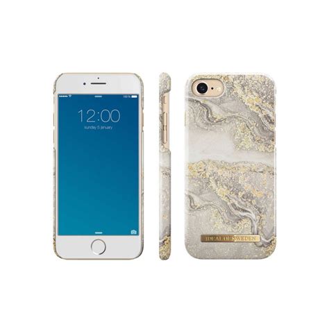 Ideal Of Sweden Fashion Case Iphone 876s6 Sparkle Greige Marble