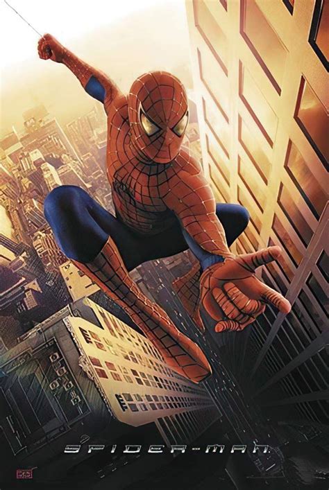 Poster Stop Online Spider Man Movie Poster Spiderman Swinging In New