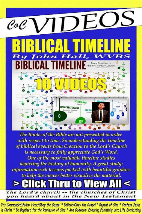 Pin On Biblical Timeline John Hall Wvbs