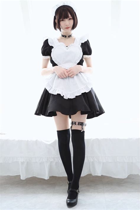 Pin By S U ♡ N On Girlz Maid Outfit Cosplay Woman Maid Costume