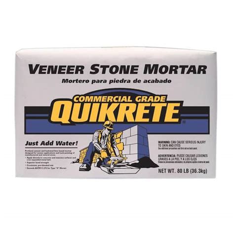 Have A Question About Sakrete Stone Veneer Mortar Mix Pg The Home