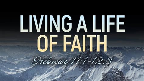 Living A Life Of Faith Vitaliy Pelikhatyy Youtube