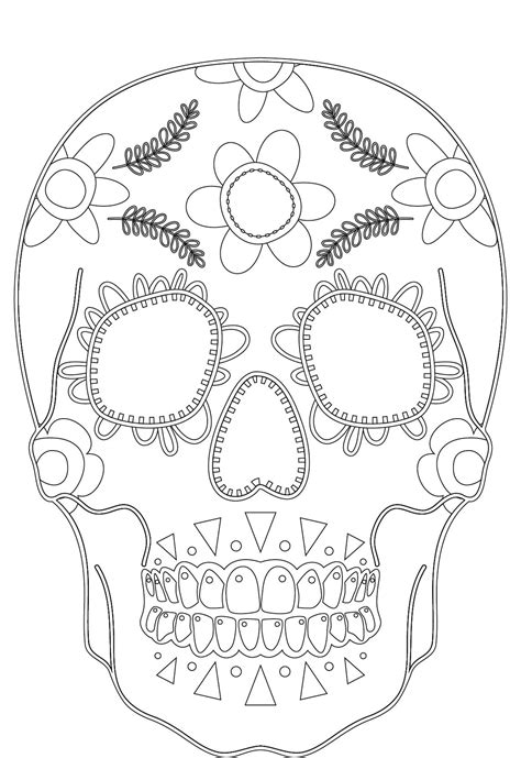 Hence, it would be fun to select what you want. Imprimer des coloriages makeup skull face | Coloring books ...