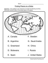 13 Best Images of 2nd Grade Geography Worksheets - 2nd Grade Vocabulary