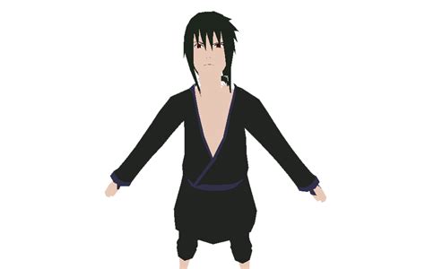 Uchiha Sasuke Black Outfit