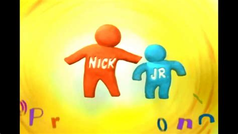 Nick Jr Productions Claymation Logo 1999 2009 3 Second Variant
