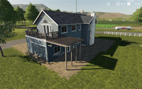 Placeable House With Sleep Trigger V For Ls Farming Simulator