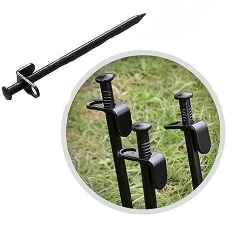 Check spelling or type a new query. Heavy Duty Camping Black Steel Metal Tent Canopy Stakes ...