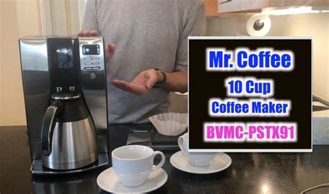 Mr Coffee Manual Bvmc Pstx91 Programmable Coffee Machine With Auto Pause