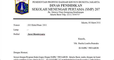 Download contoh surat mandat dengan mengklik link berikut Contoh Surat Mandat Lomba Pramuka