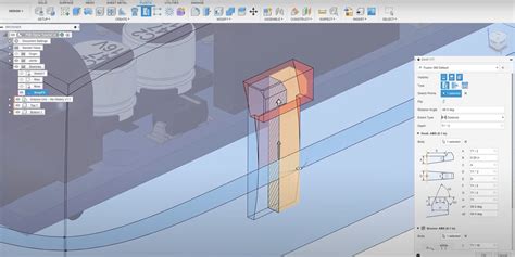 Fusion 360 Product Design Extension Snap Fit And Bosses