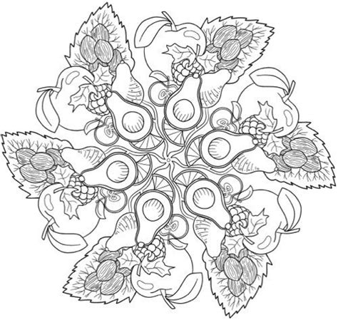 Watermelon slice fruit coloring page. The Best Mandala Coloring Books for Adults | Mandala ...