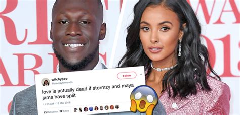 Find the perfect maya jama stormzy stock photos and editorial news pictures from getty images. Fans Are Worried Stormzy & Maya Jama Have Split But We ...