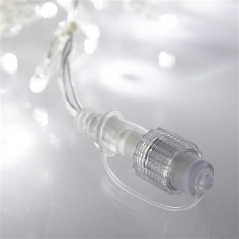 Core Connect 10m 100 White Connectable Fairy Lights Clear Cable