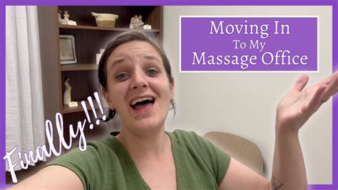 finally moving back in to my massage office rearranging furniture and decorating vlog