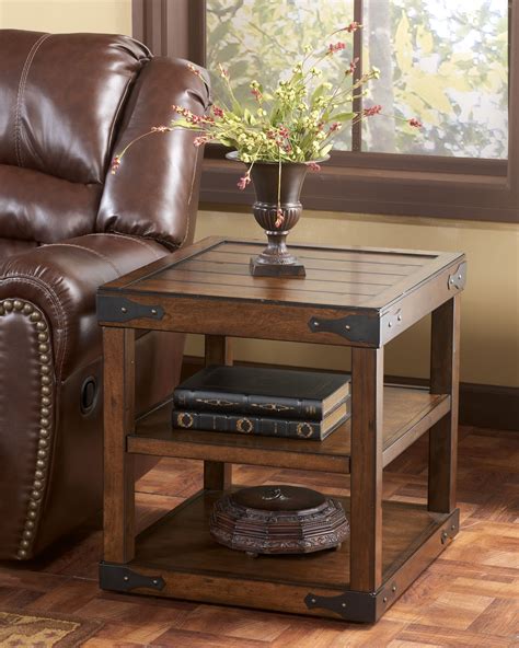 Rustic Coffee And End Tables Custom Rustic Farmhouse End Table It