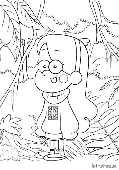 Gravity Falls coloring pages | Print and Color.com