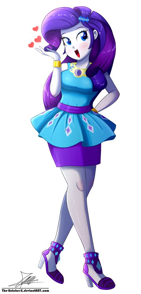 Rarity Eqg Style Commission By The Butcher X On Deviantart