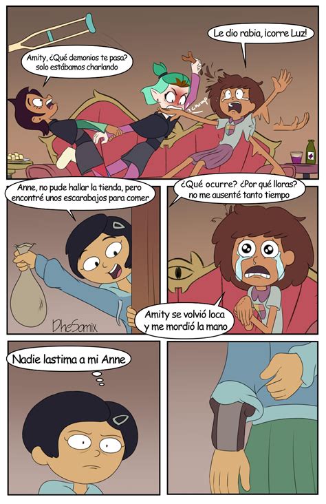 Luz Anne Comic 22 By Dhesomix On Deviantart Owl House Cartoon Crossovers Anime Best Friends