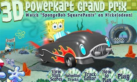 Spongebob Squarepants 3d Powerkart Grand Prix Numuki