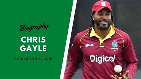 His father name is dudley gayle worked as worked as a policeman. Chris Gayle biography, age, Records, wife, family, etc ...