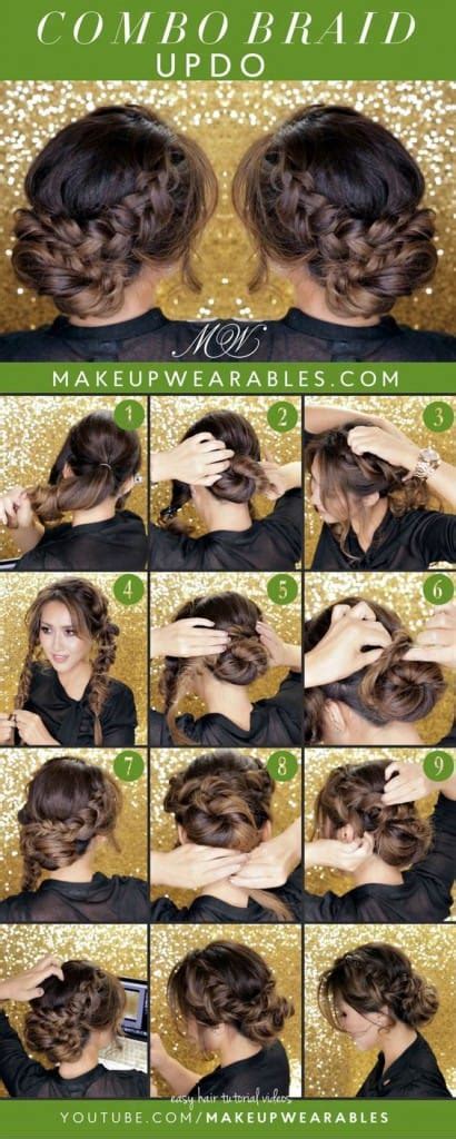 15 Easy Updos For Long Hair Tutorials 2019 On Haircuts