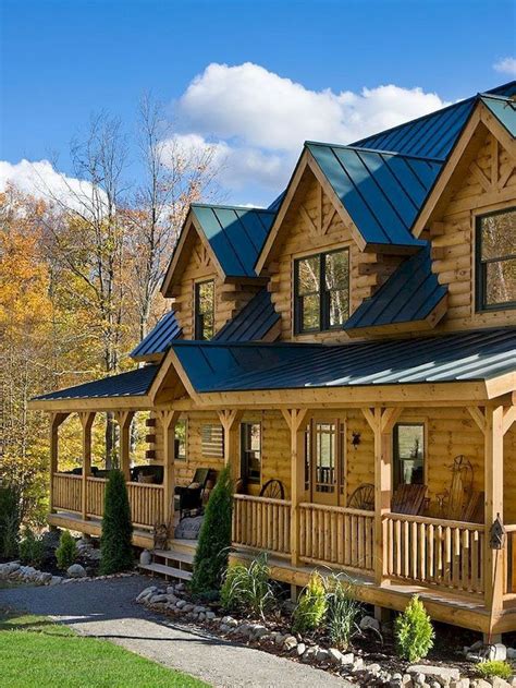 Amazing Ideas To Make Your Dream Log Cabin In The Woods Or Next To A