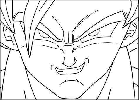 Goku Para Colorear Ssj AZ Dibujos para colorear Cómo dibujar a goku Goku dibujo a lapiz