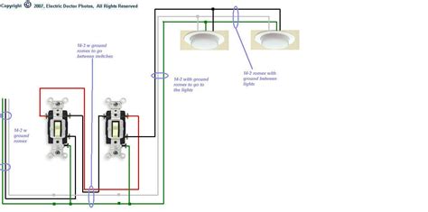 Wiring Two Lights To One Switch Diagram Cadicians Blog
