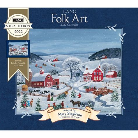 70 Best Lang Folk Art Calendars 2022