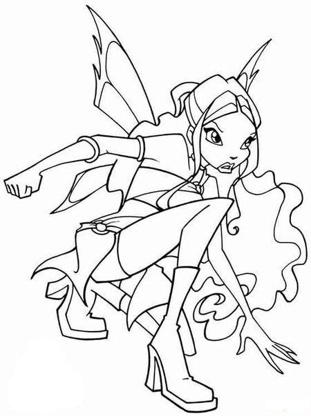 Winx Club Roxy Coloring Pages To Print | Free Download Coloring Page