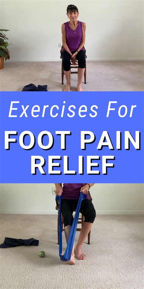 Foot Stretches For Pain Relief Fitness With Cindy