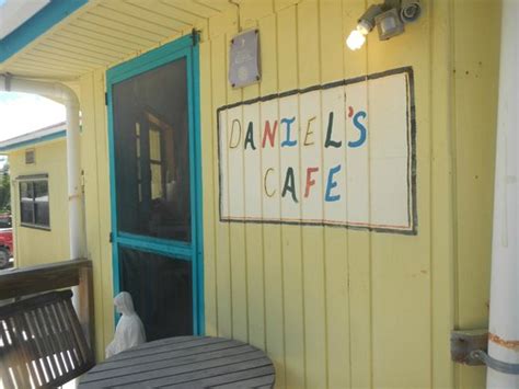 Look For This Sign On The Side Road Picture Of Daniels Cafe By The