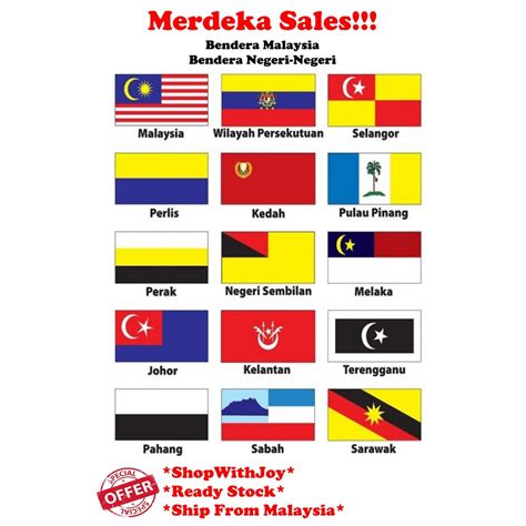 Mengenal bendera negeri negeri di malaysia #benderanegerimalaysia #benderanegeri. 14 Bendera Negeri Dalam Malaysia