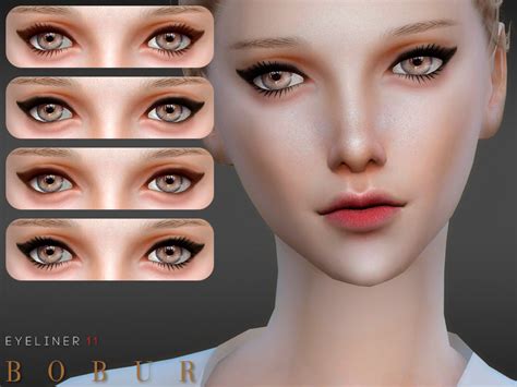 The Sims Resource Bobur Eyeliner 11