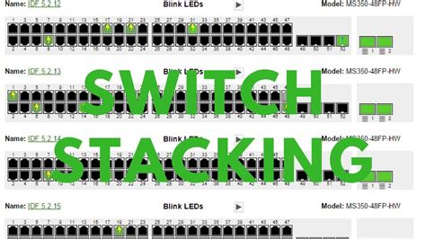 Switch Stacking Switching Basics Youtube