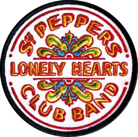 The Beatles Sgt Peppers Lonely Hearts Club Band Drum Logo Sgt Peppers