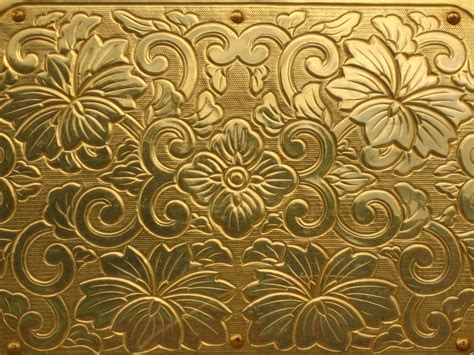 Golden Texture By ~japanstocks On Deviantart Embossed Metal Plate Free