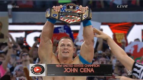 John Cena Is Us Champion United States Champion Wrestlemania 31 John