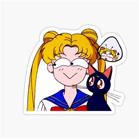 Japan Anime Sailor Moon Pink Deco Seal Stickers Fun Life Sticker Size