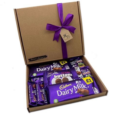 Cadbury Dairy Milk Chocolate Hamper Gift Box Letterbox Etsy