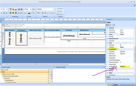 How To Change Orientation Of Text In Ssrs Sql Server Reporting
