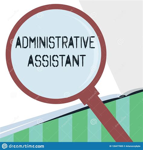 Word Writing Text Administrative Assistant Business Concept For Administration Support