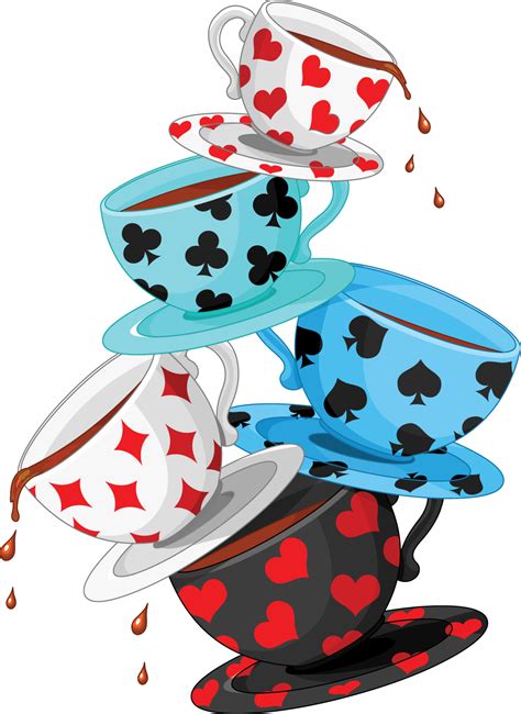 Adobestock Png Pinterest Adobestockpng Mad Hatters Tea Cups Png Download Transpa Alice In