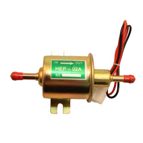Inline Fuel Pump 12v Electric Transfer Universal Low Pressure Gas