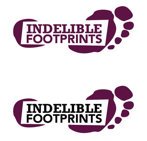 Indelible Footprints Logo Design On Behance
