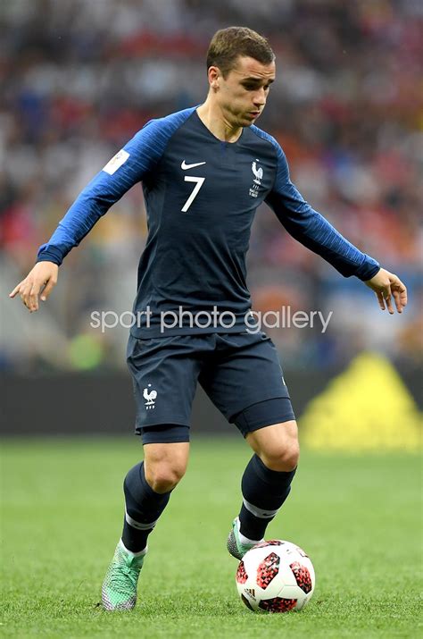Antoine Griezmann France V Croatia World Cup Final 2018 Images
