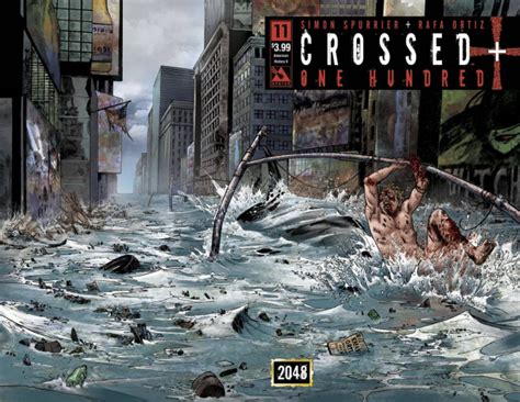 Crossed One Hundred 11 American History X Wrap Cover Fresh Comics
