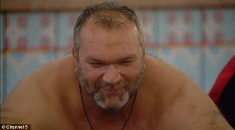 Celebrity Big Brother 2013 Neil Razor Ruddock Gets His Back Waxed As