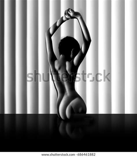 Nude Woman Sexy Artistic Black White Stock Photo 686461882 Shutterstock